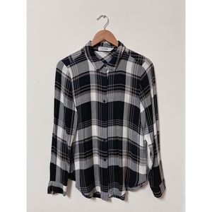 FICTION Button-Down Blouse / Flannel